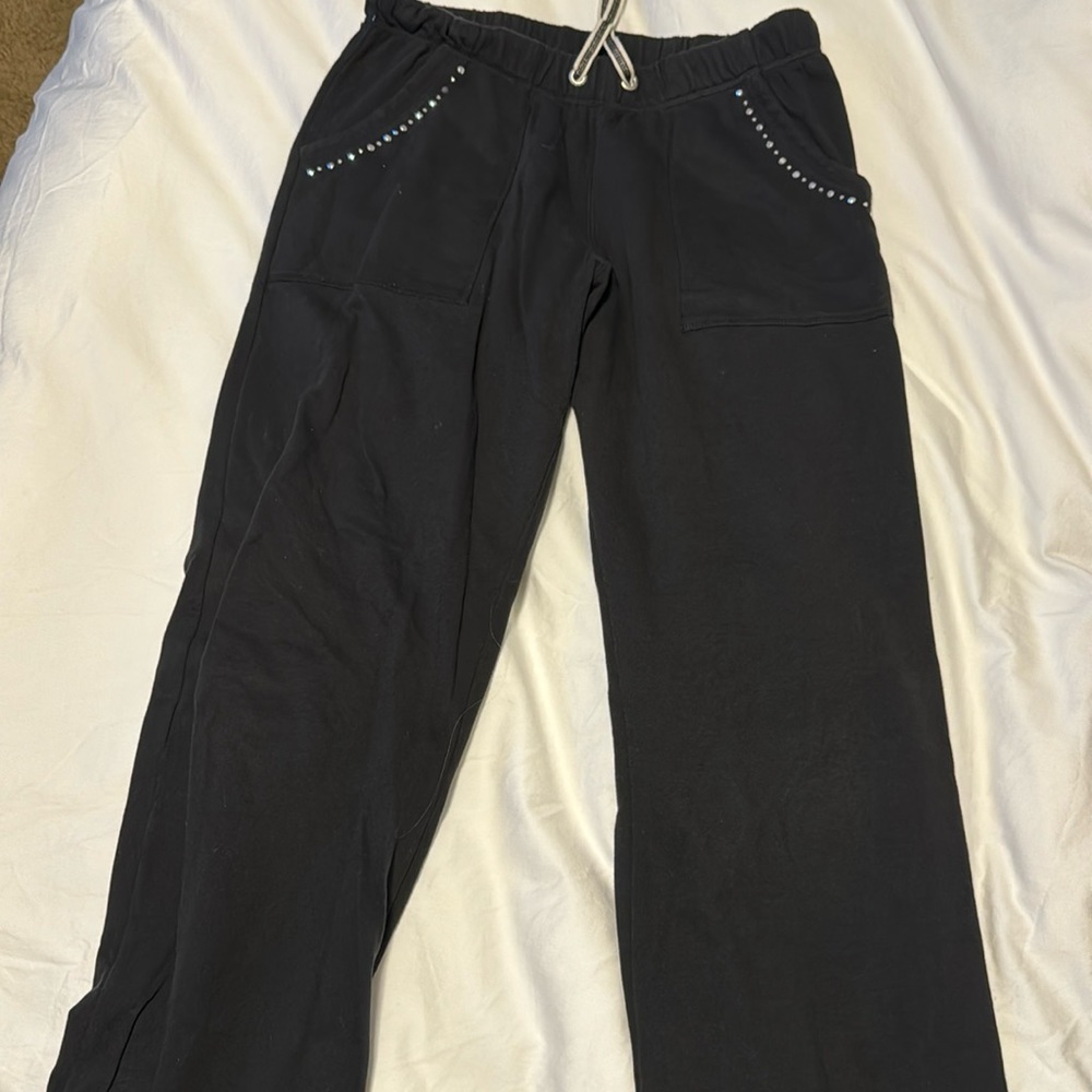 Pink Wide Leg Sweatpant- size small